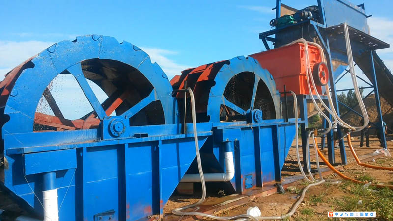 輪式洗沙機械 輪式洗沙機械