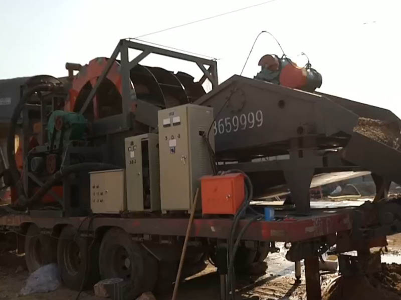 移動式洗沙機(jī) 移動式洗沙機(jī)