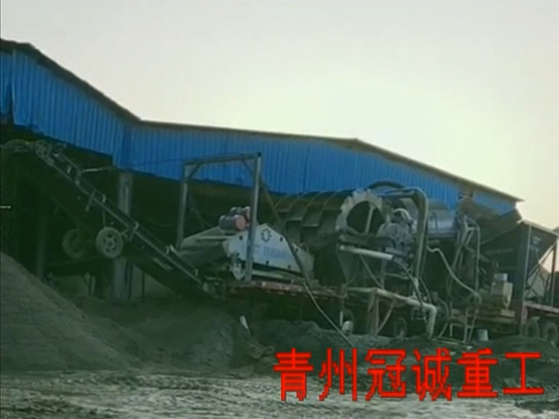 石粉洗沙機－洗石粉設(shè)備移動式還是固定式好？移動石粉洗砂機價格