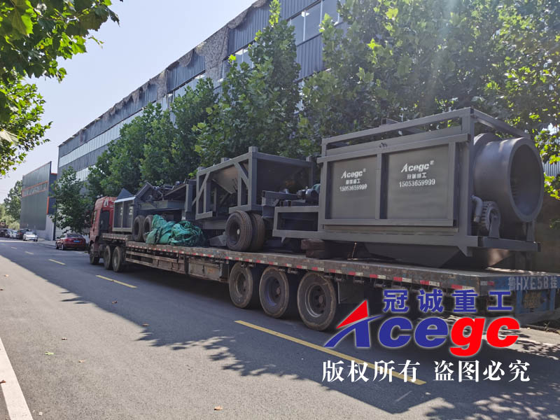 滾筒洗沙選礦設備廠家發(fā)貨